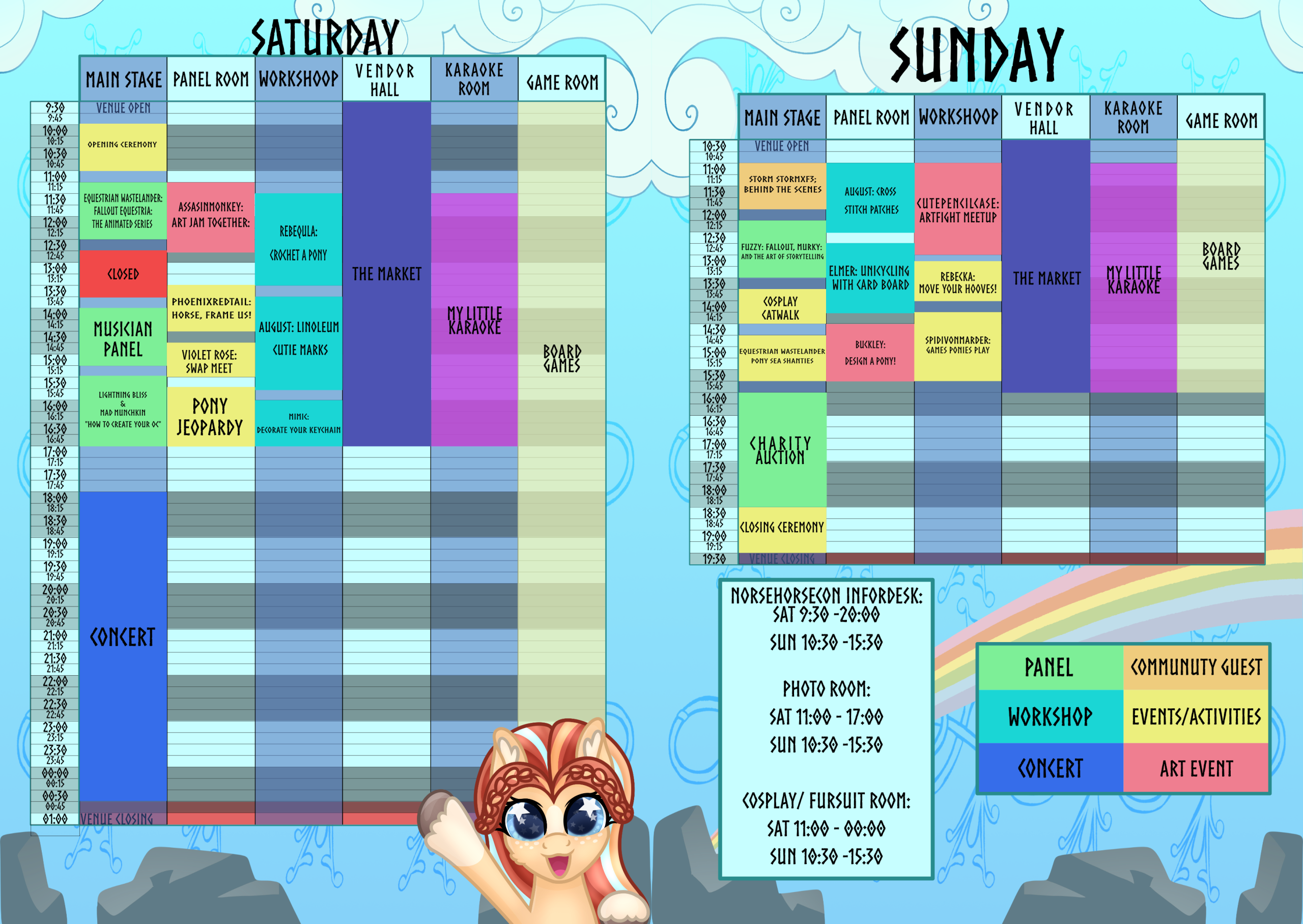 NHC Schedule